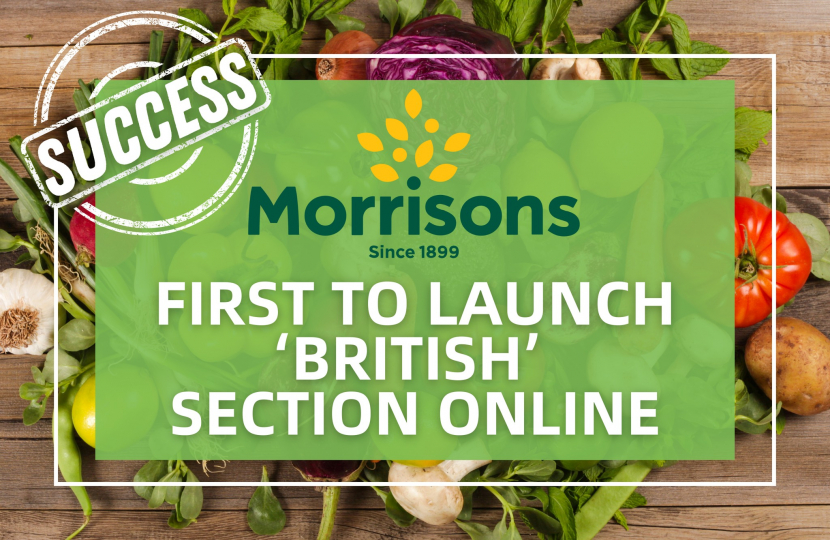 Morrisons launch British Section Online
