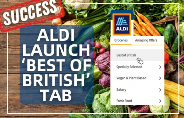 Aldi Launch best of British Tab 